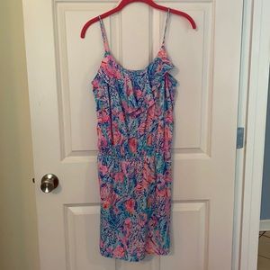 NWT Lilly Pulitzer Zana Romper in Treasure Trove